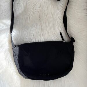 Athleta All About Crossbody Bag Black